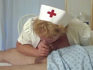 Mature nurse gives special treatment Video
