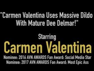 Carmen valentina kegunaan besar-besaran dildo/ alat mainan seks dengan yg boleh kawin dee.