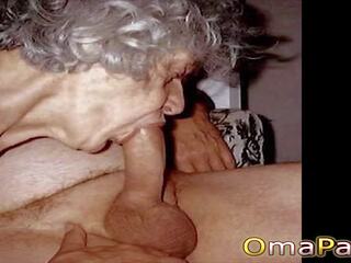 Omapass first-rate exceptional Amateurish Grannies Compilation: adult video 3c