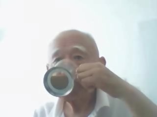 Chat with Chinese Older Couple, Free Asian porn clip 0b